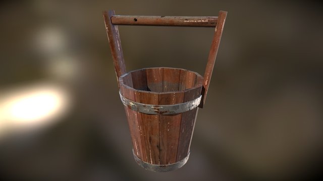 Water Bucket 3D Model