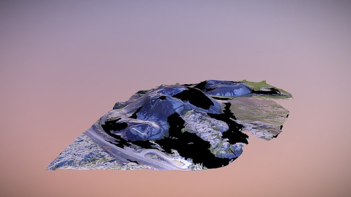 Grábrók - Iceland 3D Model