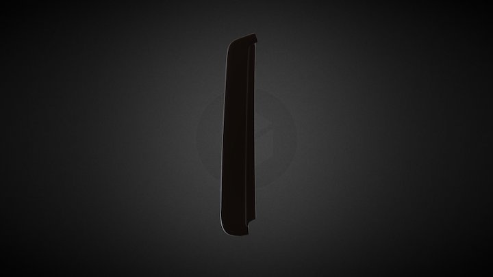 Toyota Supra plastic panel 3D Model