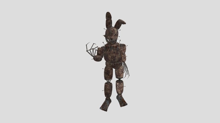 ozzy_murder_bonnie_weee_z_retexture 3D Model