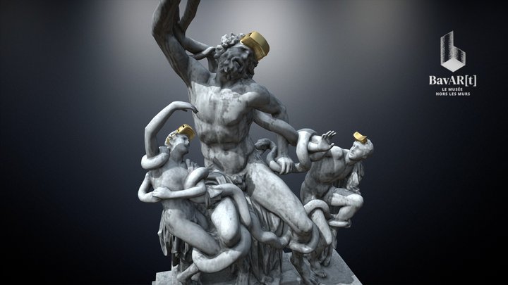 Laocoon and His Sons - retake 3D Model