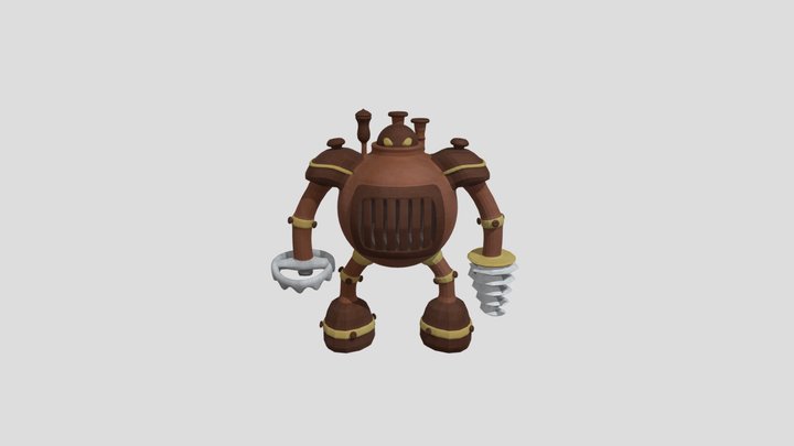 BlenderEndBoss 3D Model