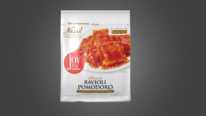Joy of Cooking Pasta 3D Model