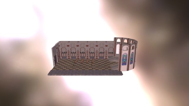 Church (half) 3D Model
