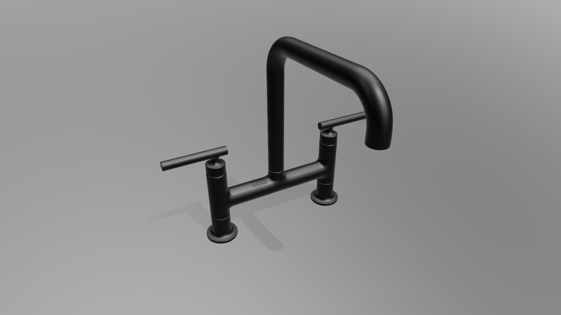 3D model Faucet 08 - This is a 3D model of the Faucet 08. The 3D model is about a close-up of a table.