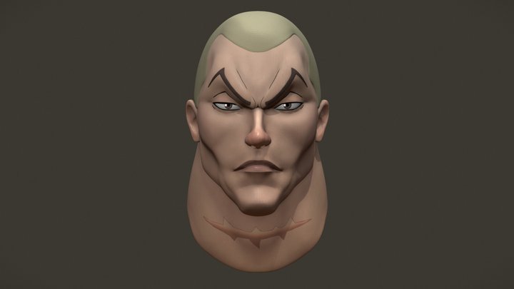 ArtStation - BAKI 3D Model - Spec