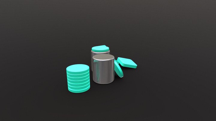 CORTEX FURNITURE COLLECTION 3D Model