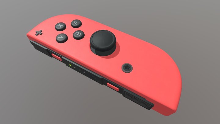 Nintendo Switch Joycon 3D Model