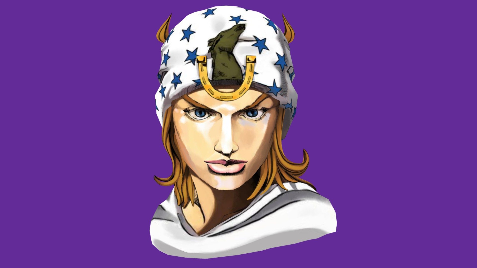 Download Tusk Act 4 Johnny Joestar Checkered Wallpaper