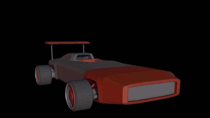 Racing Cars(low-poly+) 3D Model