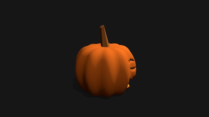 Jack O' Lantern 3D Model