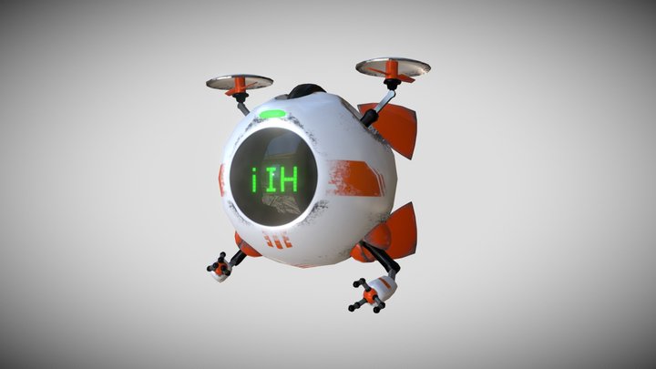 AI Robot - Personal Project 3D Model