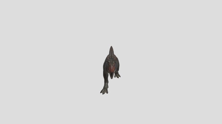Carnotaurus with rig 3D Model
