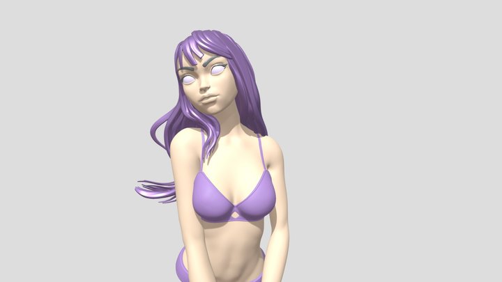 Cutie girl 3D Model