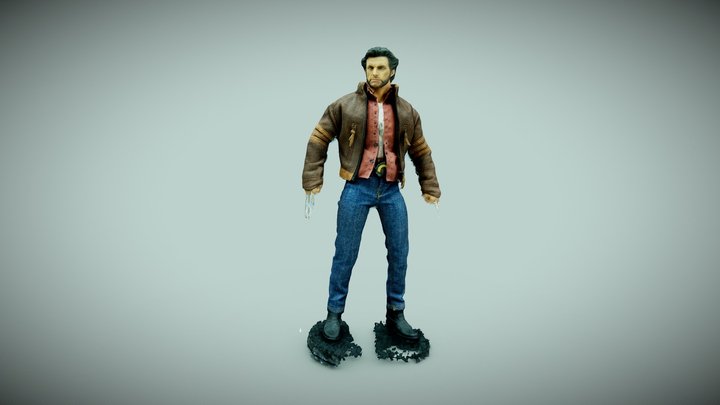 金刚狼(Wolverine) 3D Model