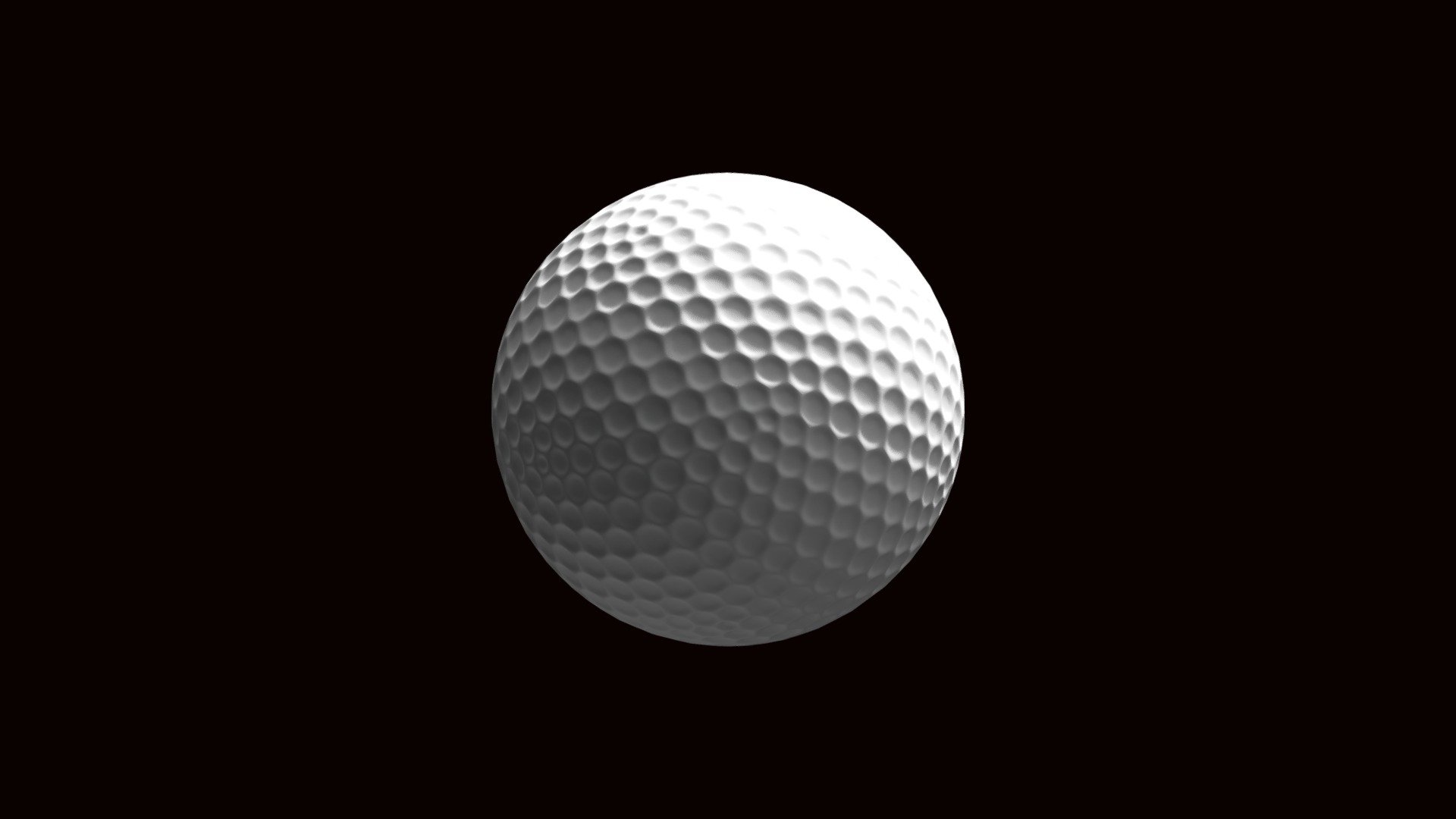 Golf ball - 3D model by Arslan_Malik [a534a50] - Sketchfab