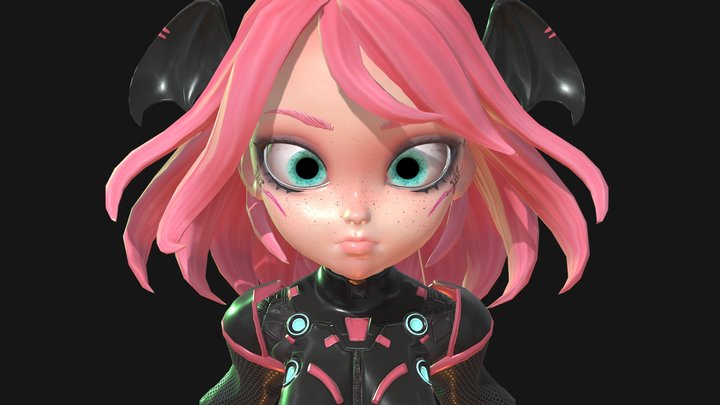 CybeX - GameReady Character 3D Model
