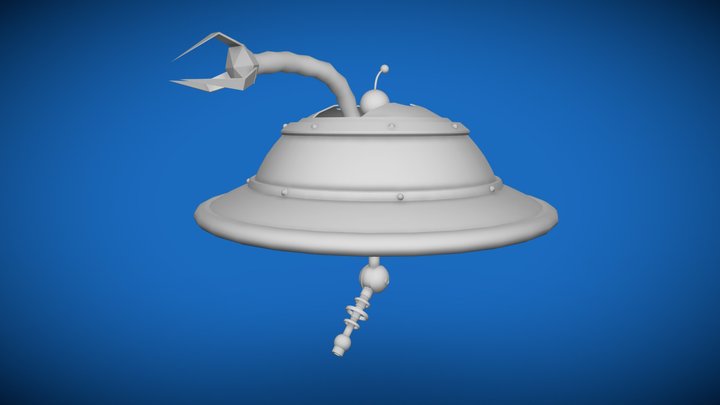 U.F.O. Vehicle CT4012-2020 3D Model