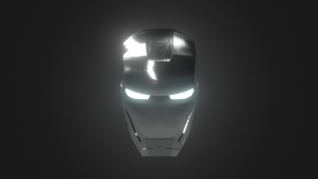 Iron Man Mark ll Helmet - 3D model by Rodrigo Pinserato (@r0dRy9o ...