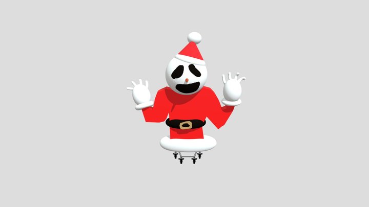 Santa Giant 3D Model