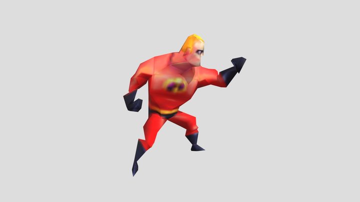 Mr. Incredible NDS – Modello 3D gratuito STL