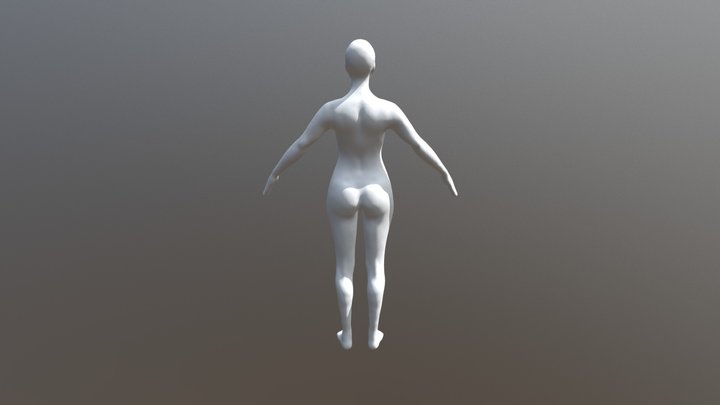 MidTerm Female 3D Model