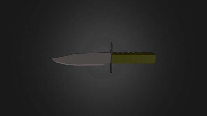 M9 Knife 3D Model