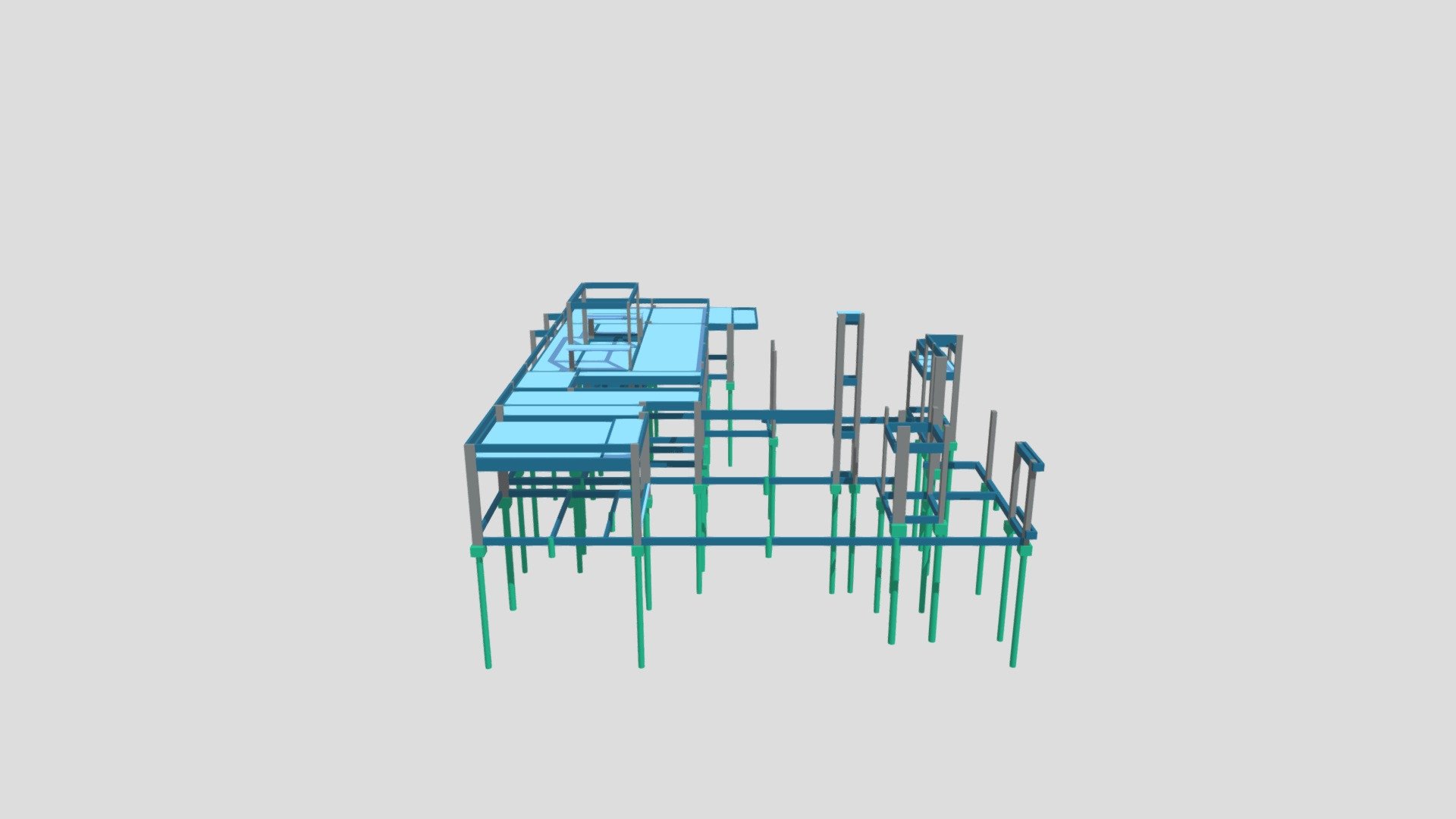 MODELO 3D - ESTRUTURAL - WAGNER