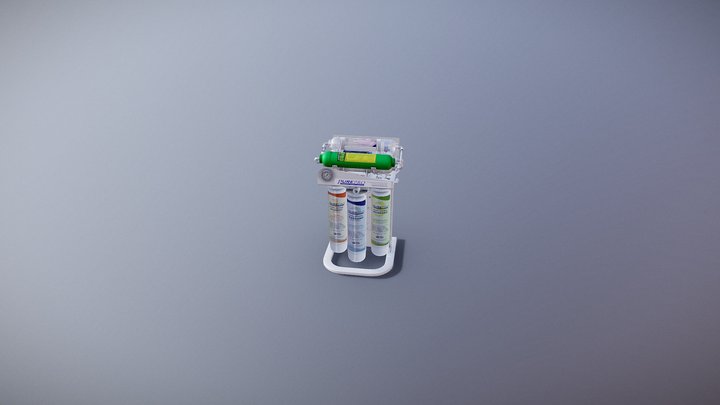 Purepro Water Filter 3D Model
