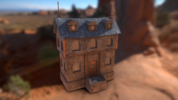 Medieval House/Building 3D Model