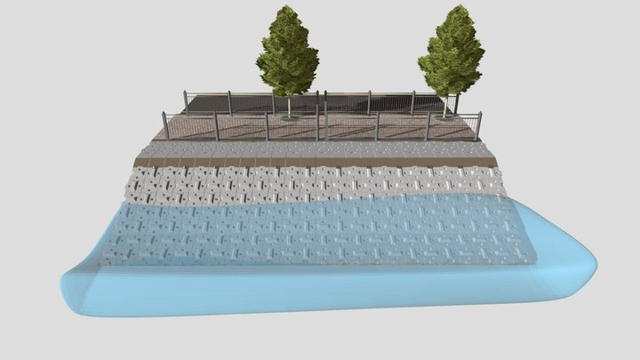 Stone-Block 3D Model