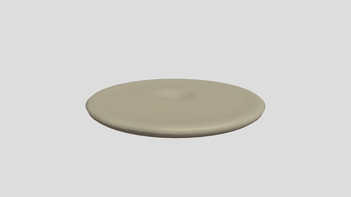 Ceramic Plate 3D Model