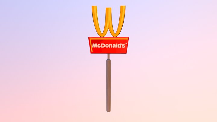 Wcdonalds Props By MonKeydu13 3D Model