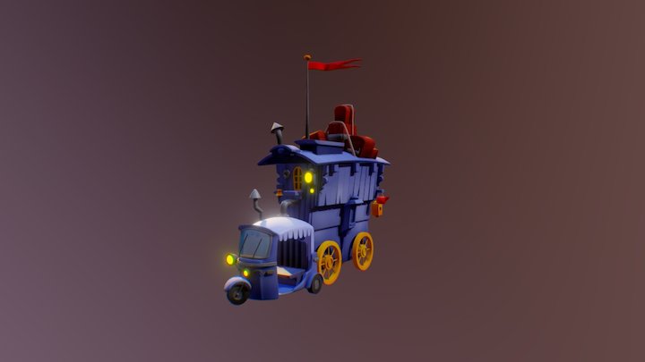 Caravan 3D Model
