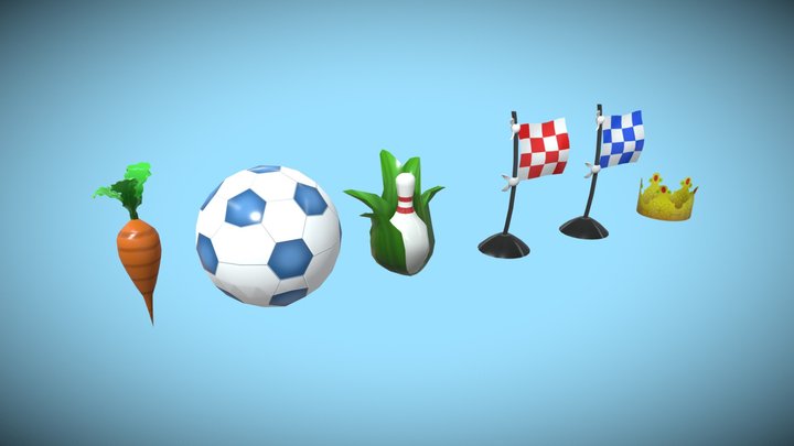 Pick Up Item - Stylized low poly asset Pack