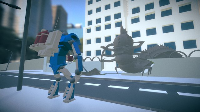 Scene- Robot 3D Model