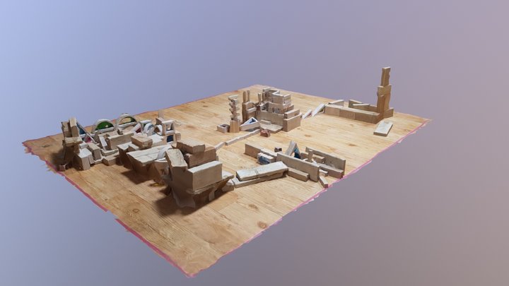 Blocks 3D Model