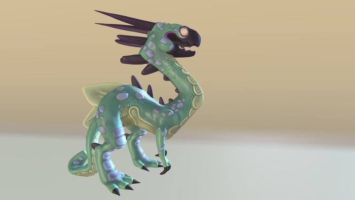 rotten dragon 3D Model