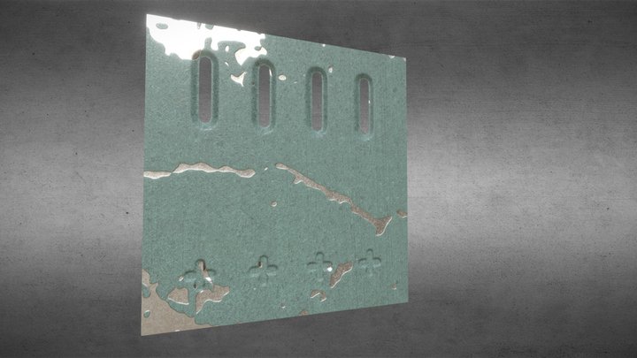 Texture Plane 3D Model