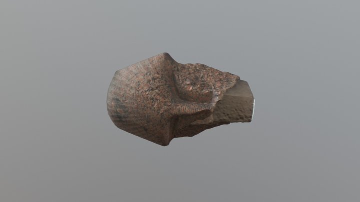 Head-of-a-19th-dynasty-pharoah 3D Model