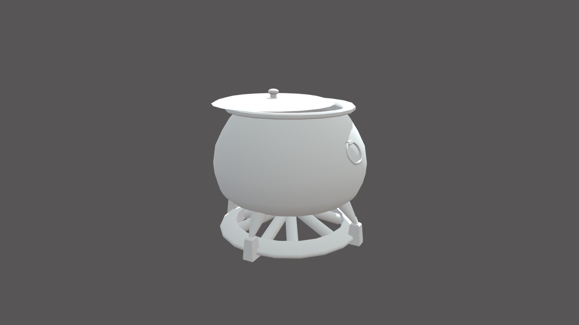Cauldron / Caldero - 3D model by BackDoors [a53cb41] - Sketchfab