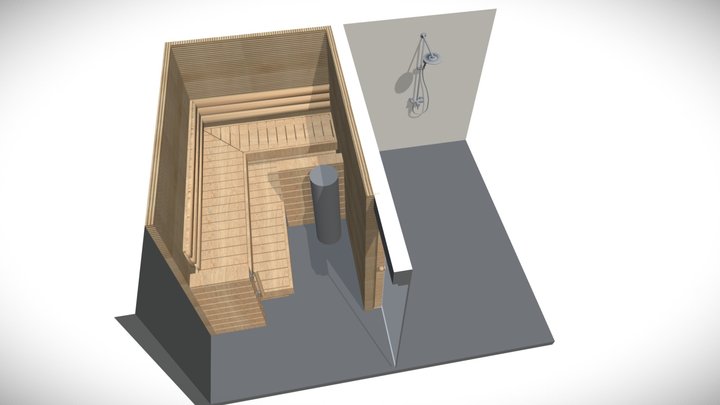 17092019 SAUNA 3D Model