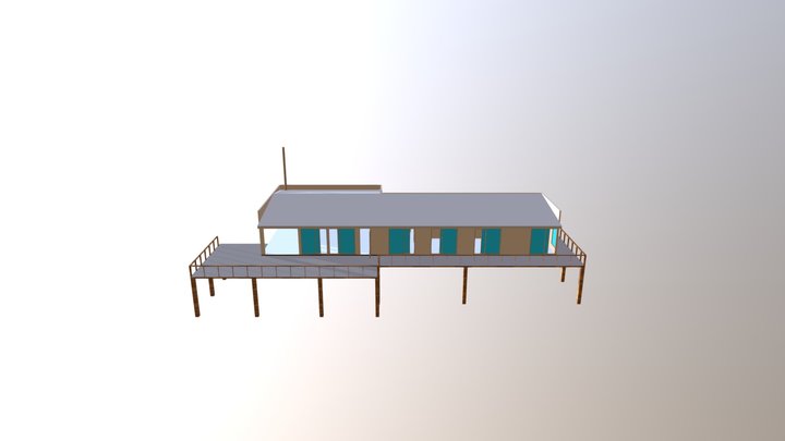 Cabaña 8 3D Model