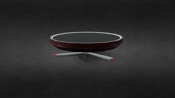 Flying Platform 3D Model