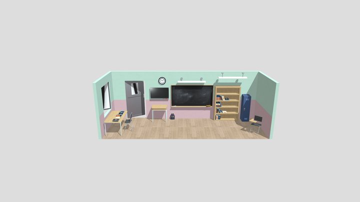 school 3D Model