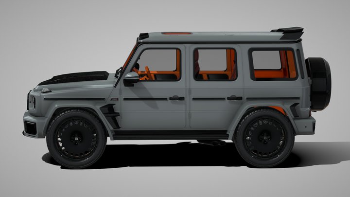 Mercedes-Benz G63 AMG BRABUS G700 ( The Rocket ) 3D Model