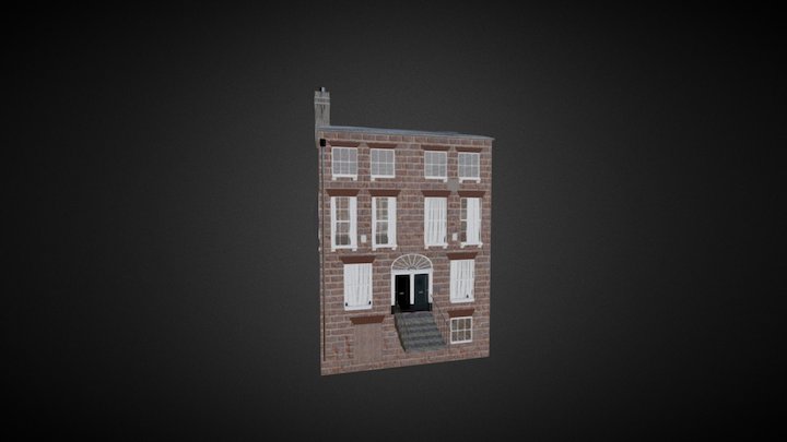 Lands Unknown - English Rowhome 1 3D Model