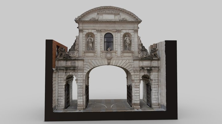 Temple Bar Gate – Kostenloses 3D-Modell STL