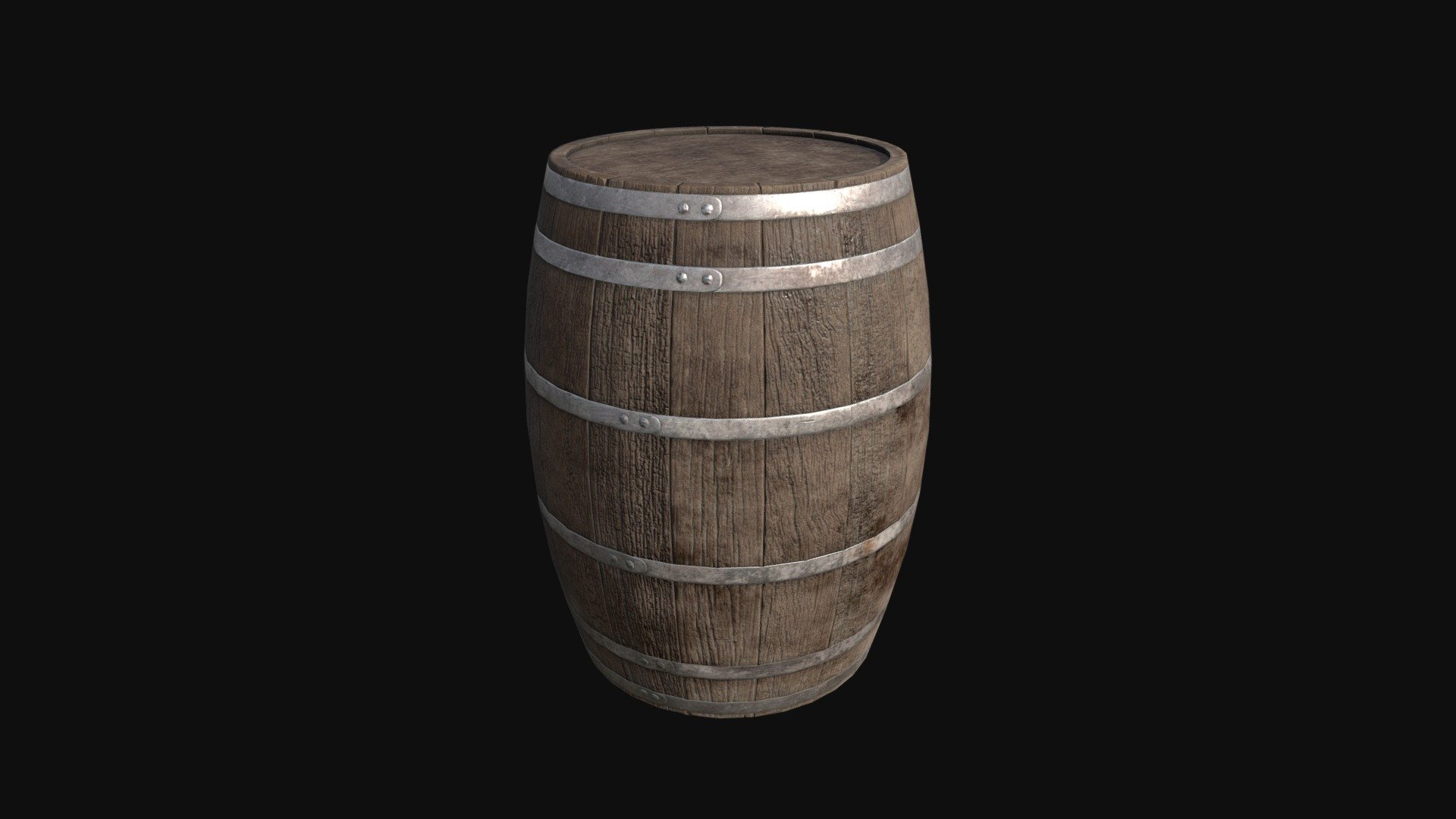 Wood barrel
