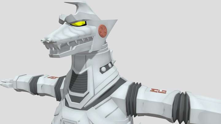 Mechagodzilla 1974 3D Model